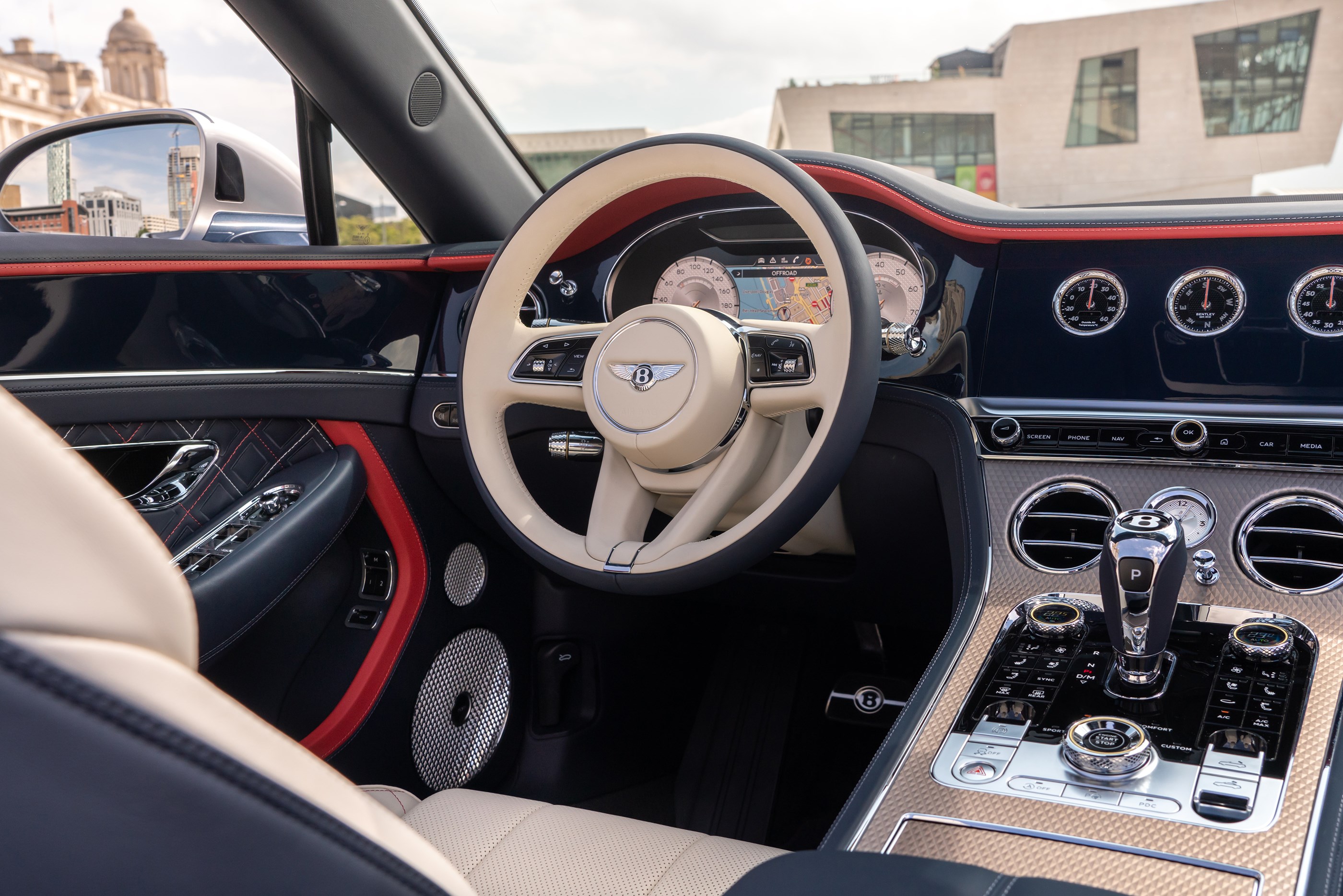 bentley Continental GT interieur
