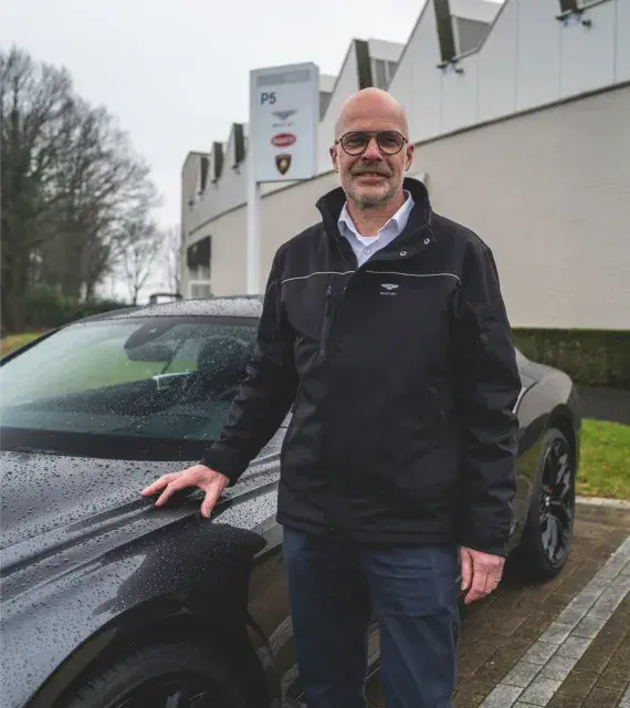 Portret Willemjan van de Kletersteeg Bentley Leusden