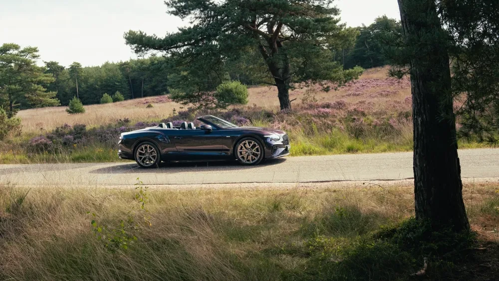 Bentley Leusden - Continental GTC Zijaanzicht