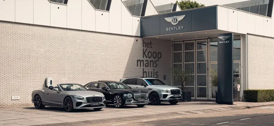 Bentley Leusden showroom header